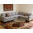 Modular 4-Piece Sectional Sofa – Customizable Corner Couch for Movie Nights & Family Gathering, Easy Rearrange Design, Multiple Colors Available-1907226117