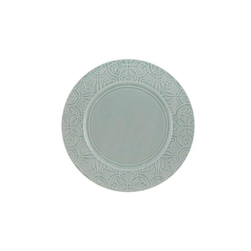 Rua Nova 11.33" Dinner Plate, Morning Blue