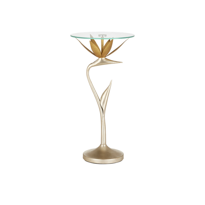 Paradiso Glass End Table