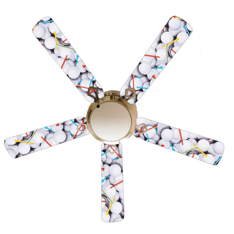 Ventilateur de plafond 5 pales 52 "
