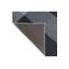 Tapis noir lavable à motifs géométriques colorés-1911600996