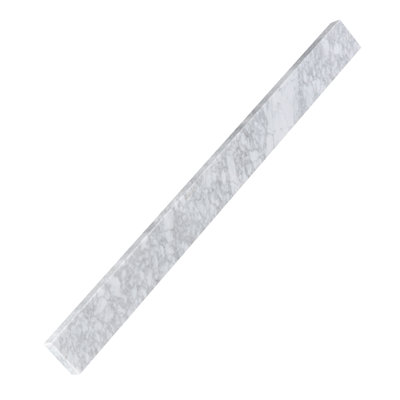48 Inch Carrara Natural Marble Vanity Backsplash