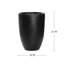 Minimalist Pots Handmade Fiberstone Planter