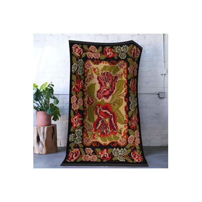 Tapis multicolore lavable à la machine