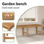 Banc de jardin en teck