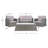 Lorma 4 - Person Patio Conversation Set with Cushions-1520301802