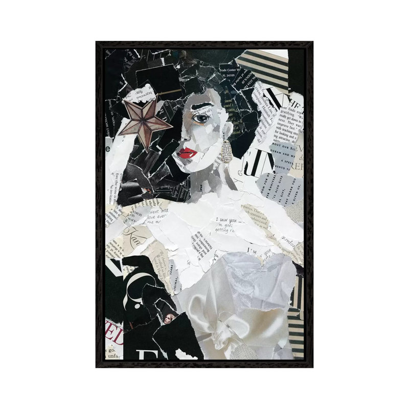Runway Star by Carol Robinson - Print on Canvas, Black Framed, 152.5 cm H x 101.5 cm W
