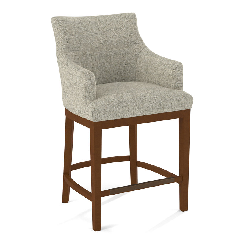 Upholstered Counter Stool, English Saddle, 61527-88