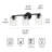 21.25" W Dimmable Steel Vanity Light -300718101-276053946