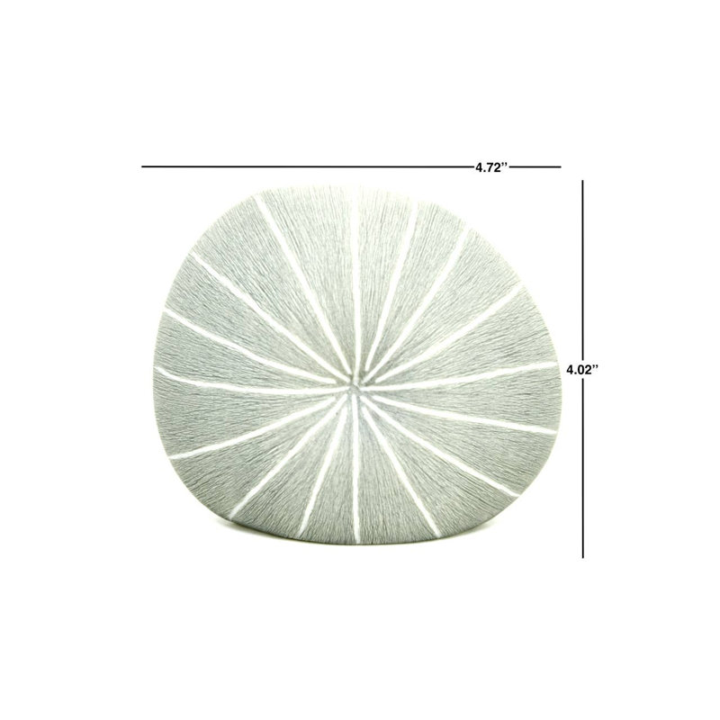 Vase de table Amissa, Vert, H 4 po x l 4,7 po x P 2,4 po