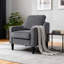 Fauteuil rembourré en chenille de l 28,5 po-1557051848