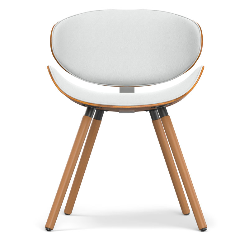 Chaise d'appoint Marana, Blanc