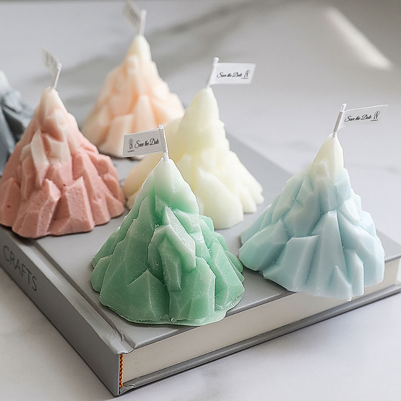  HOME Iceberg Scented Candle, Vert
