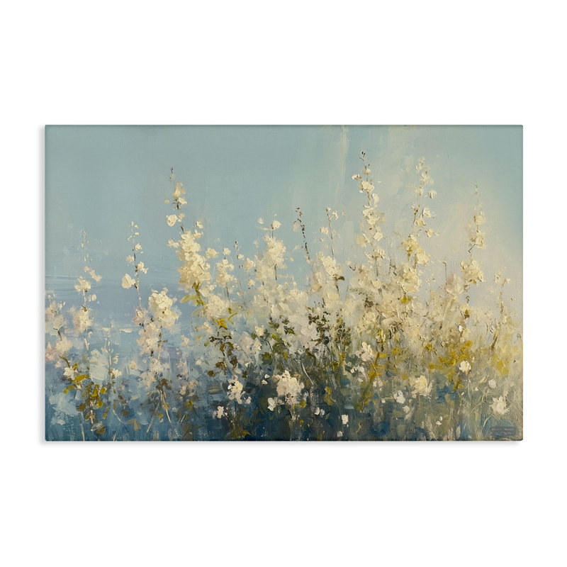 Art mural sur toile Blooming Spring Garden par RB, H 16 po x l 24 po