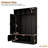 3-In-1 Hall Tree With Bench And Shoe Storage, Farmhouse Storage Bench With Adjustable Shelves, Modern Entryway Coat Rack With 6 Hooks Multiple Storage Space For Mudroom, Living Room-1604203659