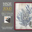 Reproduction encadrée de varech II - bois massif-112355501-112355506