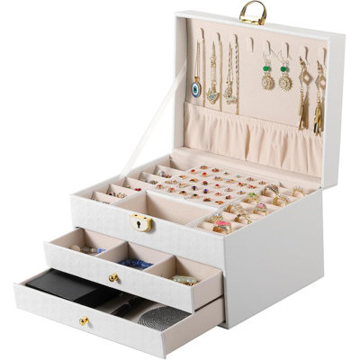 Box Organizer Buy Draval Jewellery Box For Rings, Earrings, Gold - Main Image