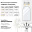 Appliques murales pour salle de bain, miroir, salle d'eau-106797904-106797918