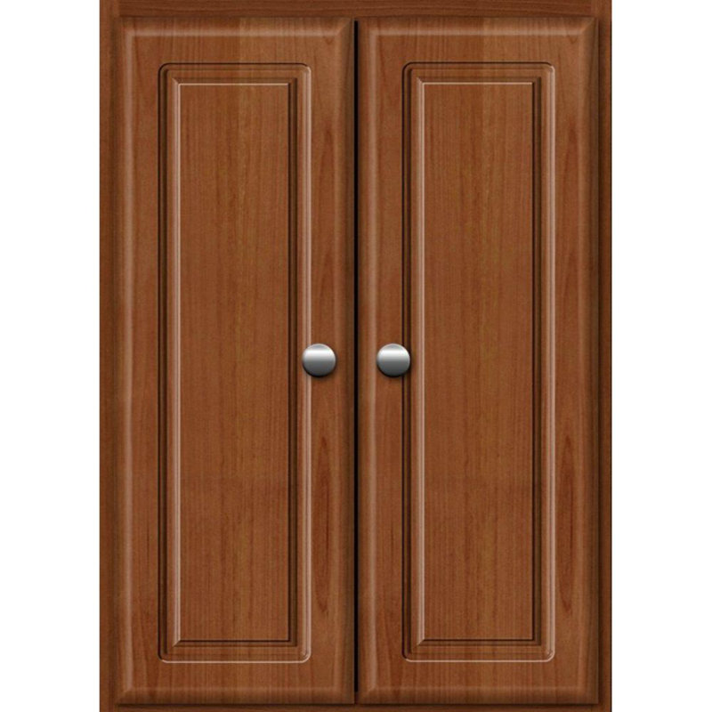 Simplicity Bathroom Cabinet, Medium Alder