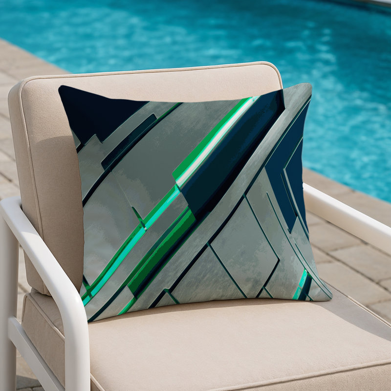 Cosmic Refract Indoor And Outdoor Throw Pillow, Square 20"