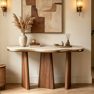 Wabi-Sabi Entryway Table