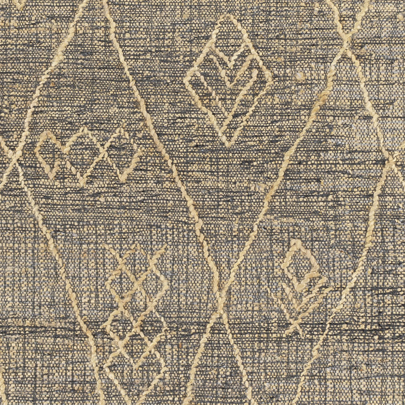 Tapis beige à motif géométrique Ealing, Rectangle 2 pi x 3 pi