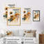 Impression sur toile de marguerites orange hyperréaliste II-86809682-86809687