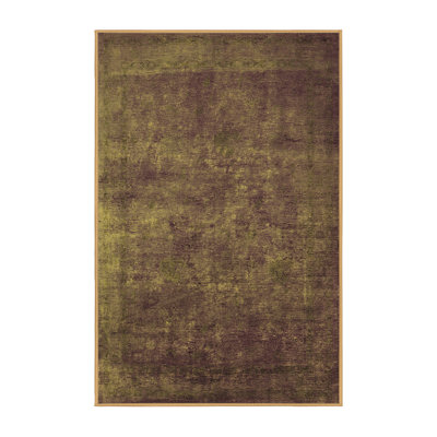 Tapis jaunes modernes Mid-Century 2641
