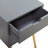 Coldiron Drawer Mid-Century Nightstand-481405690