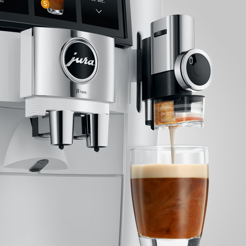 JURA J8 Twin Diamond White, White