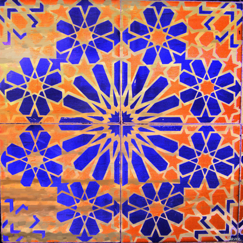 Parvez Taj - Wrapped Canvas Print, 61cm H x 61cm W
