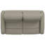 Causeuse inclinable manuelle beige-1283145191