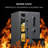 3.38 Cu ft Home Office Safe Box Cabinet Security Biometric Fingerprint Lock Keypad with Black Fireproof Bag-113049714