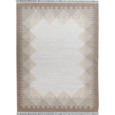 Gamez Wool Hand Woven Area Rug