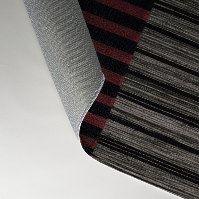 Tapis intérieur / extérieur brun HorizontalStripes