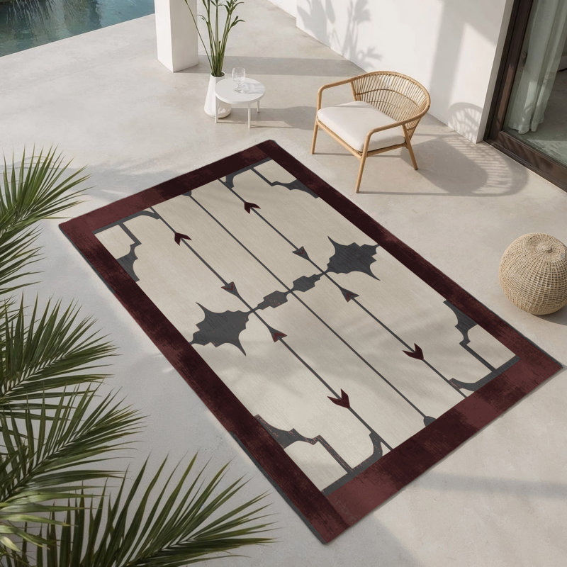 Tapis intérieur et extérieur Lattice Variations, Rectangle 9 pi x 12 pi