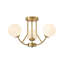 Plafonnier semi-encastré 3 lumières Spoutnik-1056280689