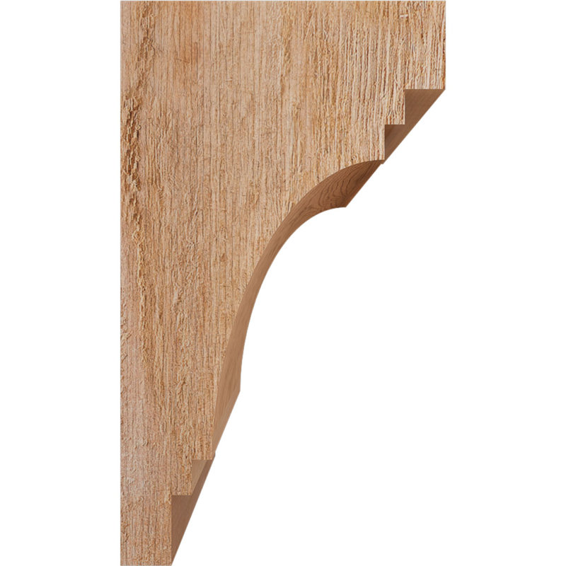 Corbeau rouge foncé Pescadero L 6 po x P 6 po x H 10 po, H 10 po x l 6 po x P 6 po, Cèdre rouge, Sciage brut