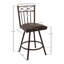 Tabouret de comptoir pivotant 26 po Sunnydale Lennix-1084589040