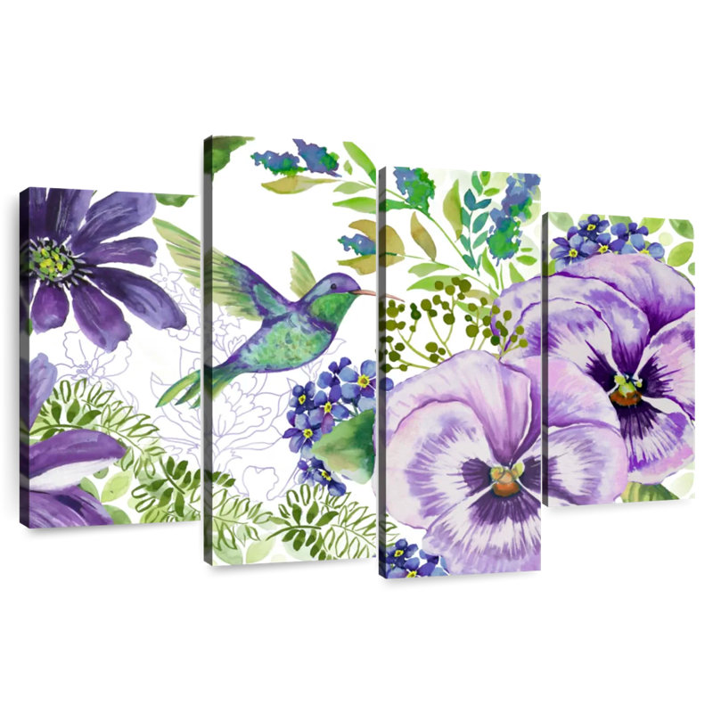 Harnek Purple Passion, 48" H x 75" W
