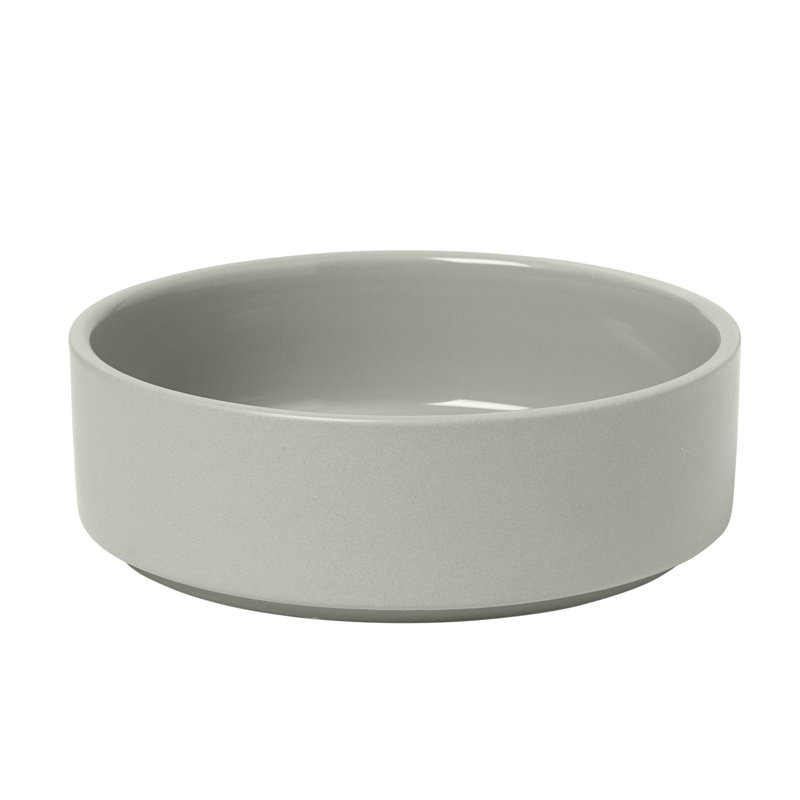 Pilar Stoneware Pasta Bowl, Mirage Gray