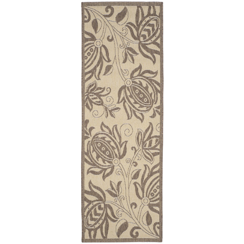 Herefordshire Performance Floral Indoor/Outdoor Area Rug, Runner 2'3" x 6'7"