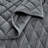 Pointehaven Silver Grey Velvet  Oversized Diamond Quilt Set, Twin/Twin Extra Long-117339338-117339332