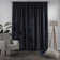 Rideau simple extra long et extra large en velours mat luxueux