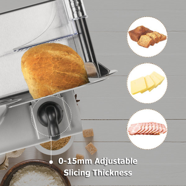 Stainless Steel Commercial Toast Cutter Machine Bread Slicer Cheese Cutting  Tool