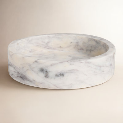 Matheson Genuine Marble Decorative Tray