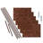 FASÄDE Hammered Decorative Vinyl Backsplash 15 sq ft Kit-49434824