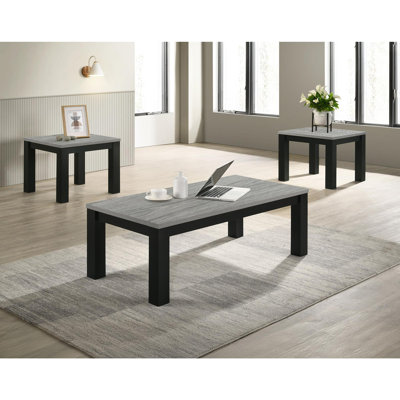 Bisou 3 - Piece Living Room Table Set