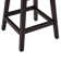 Chela Upholstered Button-Tufted Barstool with Solid Wood Frame