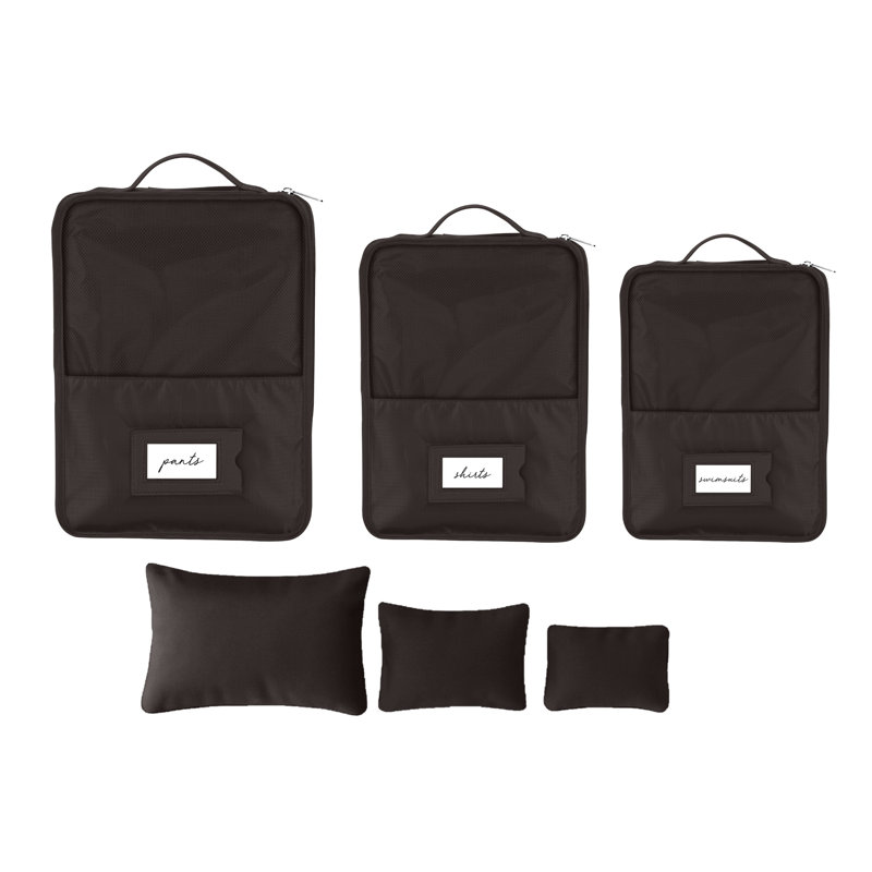  Ensemble de 6 cubes de luxe en espresso, Espresso